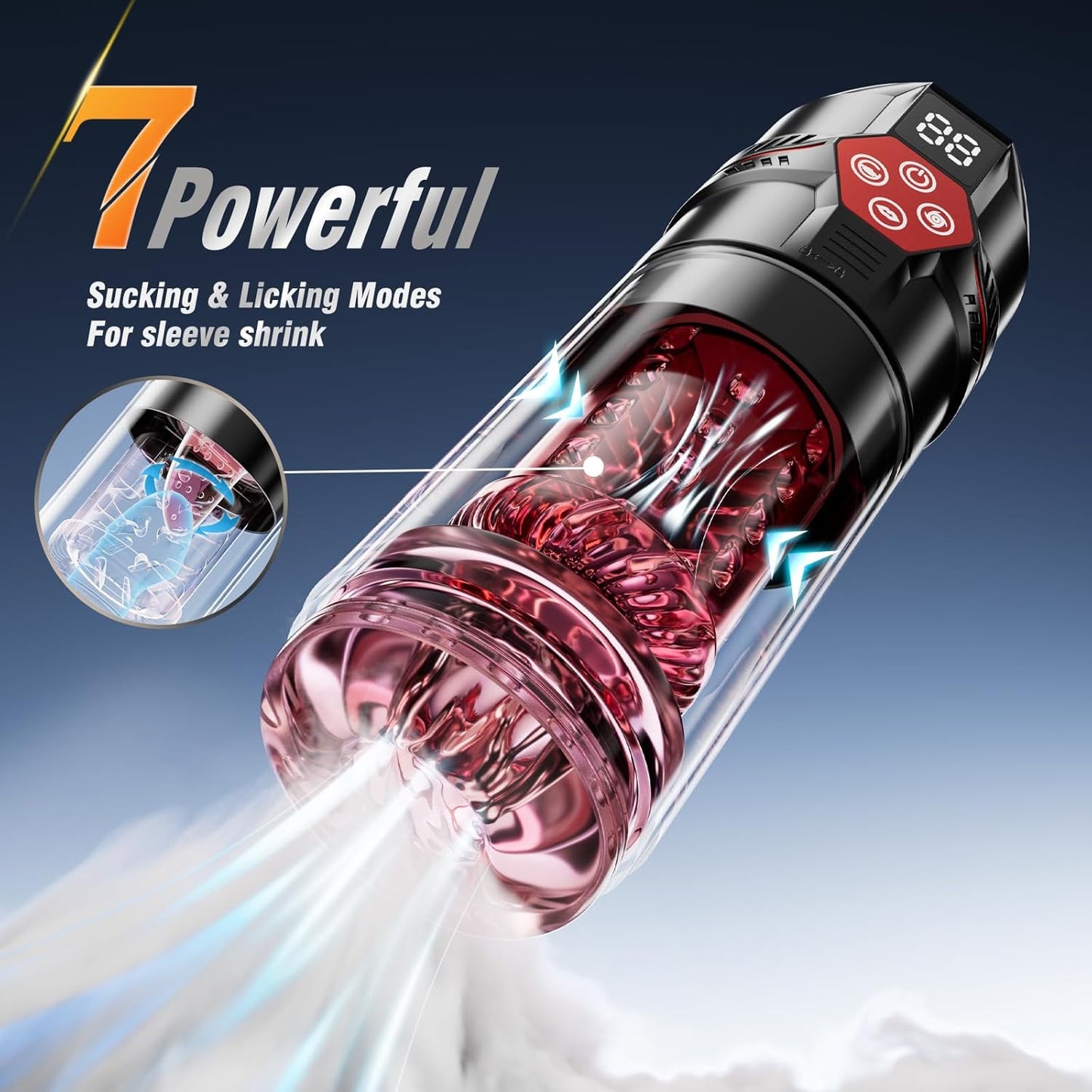 💥 2025 Limited 70% OFF  🔥 SUPTRUCK™ Titan Surge Male Masturbator 🔥 Automatic Men Toys LCD Pumps & Enlargers