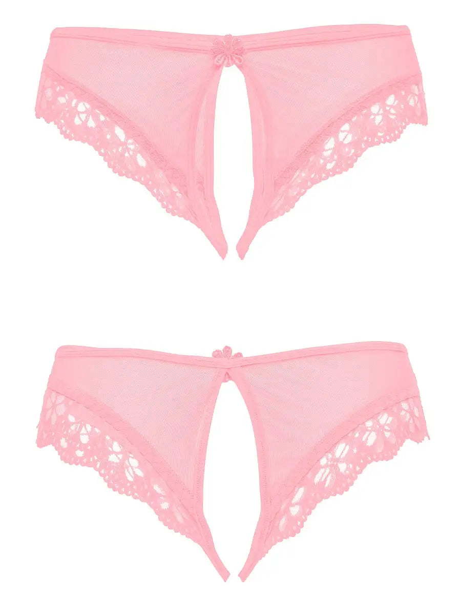 Set 2 Barbie Slit Thong