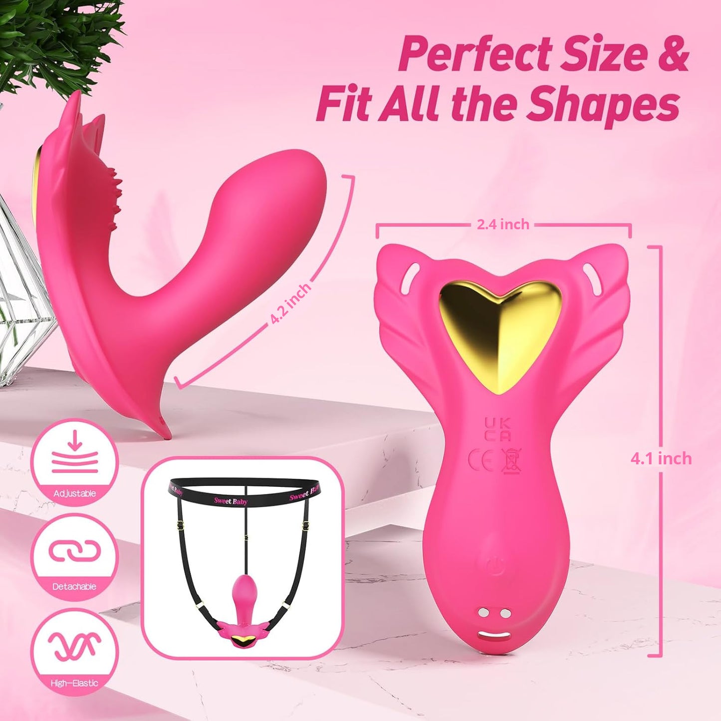 Glissia Suptruck™ Wearable Vibrator X9 📱