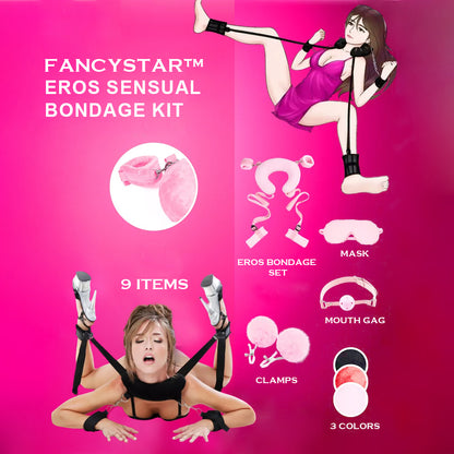 🎉Valentine Pre-Sale 60% ️🔥️  FancyStar™ Eros Sensual Bondage Kit HEMSPTT154