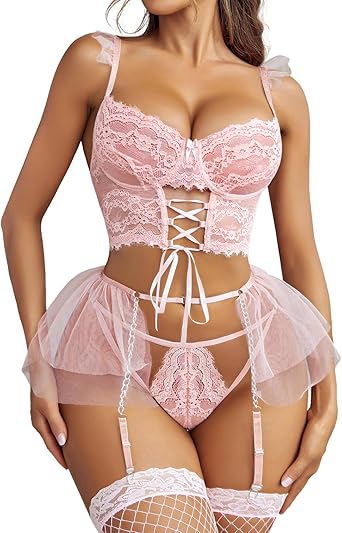 FancyStar™ Garter Sets 3 Piece HEMSMTH065