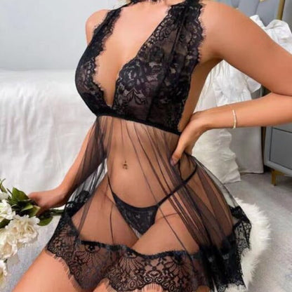 RANIE Floral Mesh Bodysuit