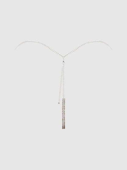 ORNATY Rhinestone G String