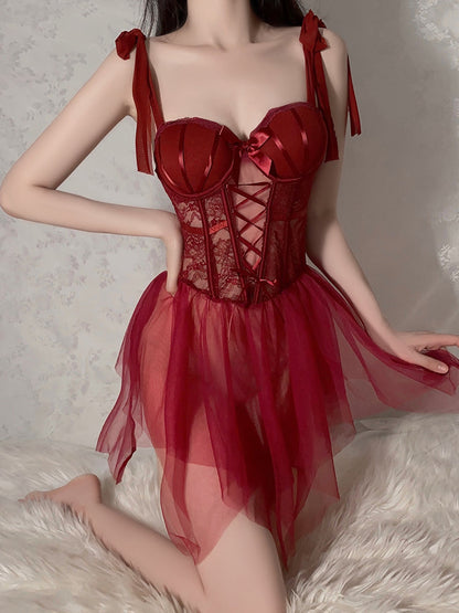 FARIES Corset Bodysuit
