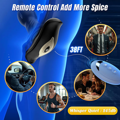 BLOOMEX 360° Thrusting & Flapping Suptruck Vibrator