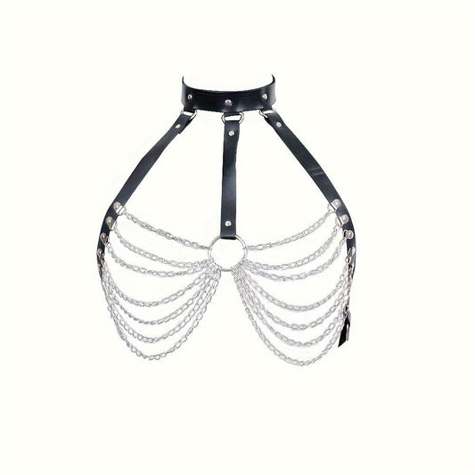 Chained Choker Top