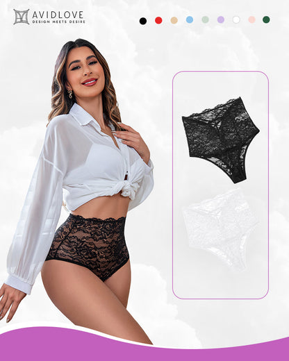 CIRAE Retro Lace High-Rise