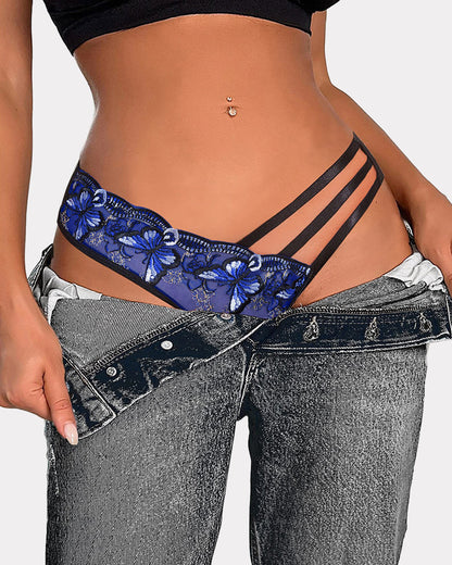 ECLIVIA Floral Mesh Panty