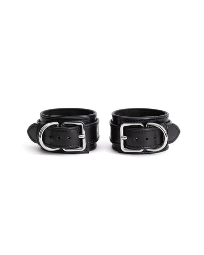 FancyStar® Saints of Sin Leather Handcuffs