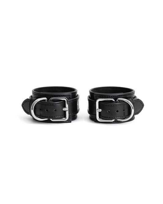 FancyStar® Saints of Sin Leather Handcuffs