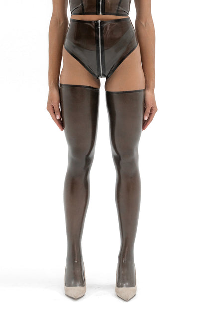 FancyStar® Semi-Transparent Latex Stockings