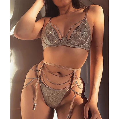 FancyStar™ Blink Chain Lingerie Set
