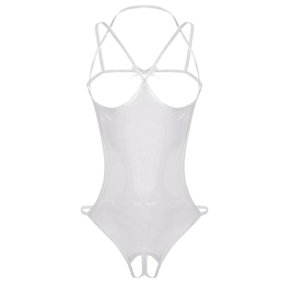 💥 SUMMER HOLIDAY 70% OFF 🔥 FancyStar™ VIOLA Mesh Cupless Bodysuit