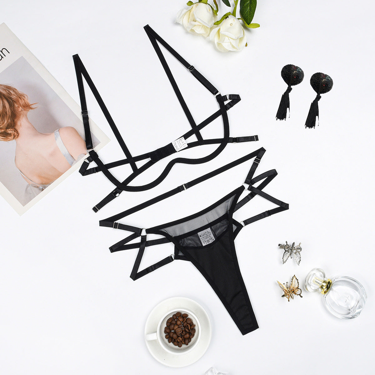 Sexy Cupless Lingerie
