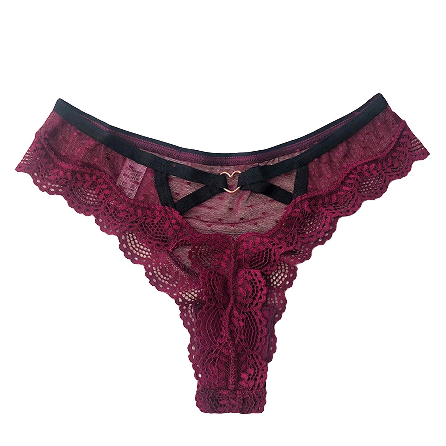 FancyStar™ Floral Lace Hipster Thong