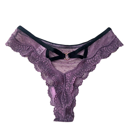 FancyStar™ Floral Lace Hipster Thong