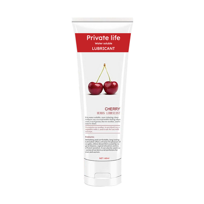 Water-Based Cherry Flavored Natural Lubricant