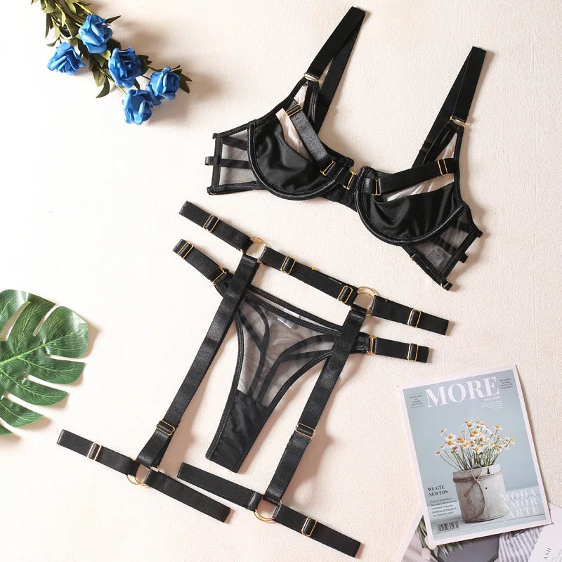 FancyStar™ Samantha Lace Lingerie Set