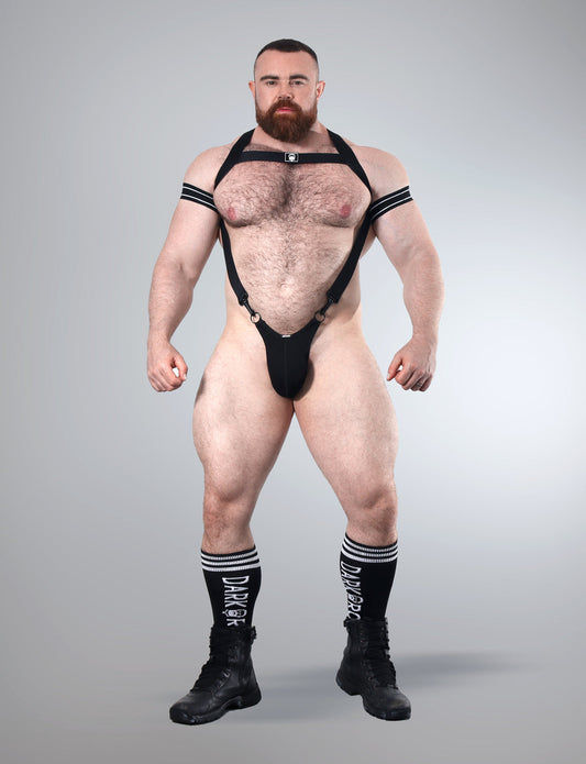 FancyStar® STAMINA V-Form Thong Bodysuit