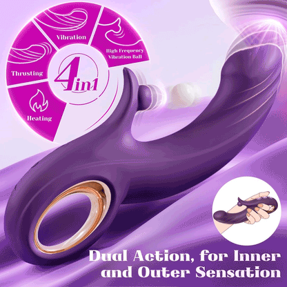 💥 2025 Limited 70% OFF 🔥 VoltiX Suptruck Kiwinet® 4-in-1 Sucking, Licking & Spiral G-Vibe
