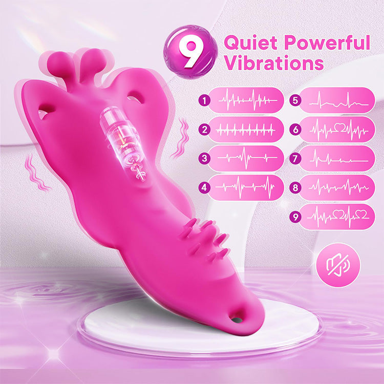 Wireless Butterfly Panty Vibrator with 9 Vibration Modes