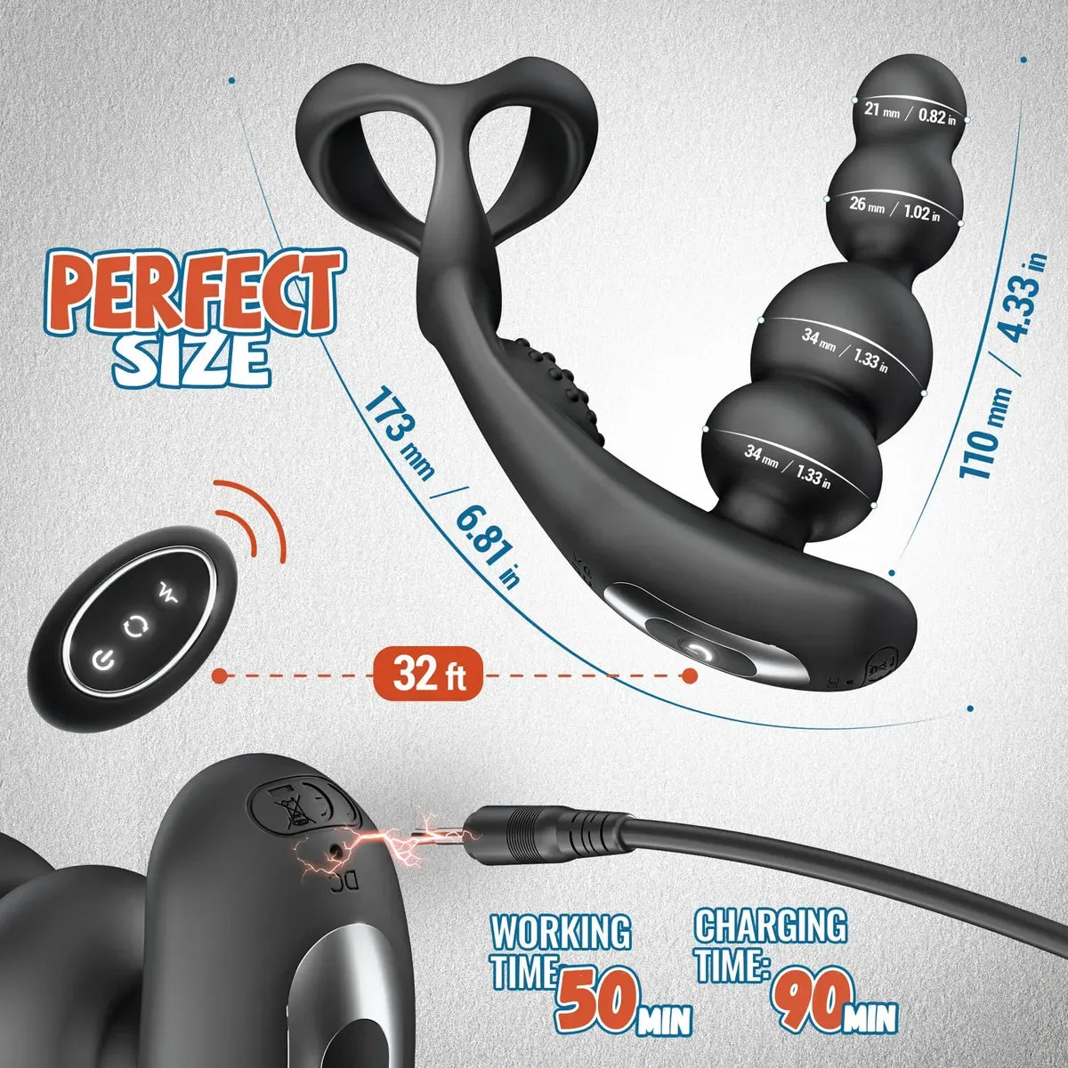 💥Limited 75% OFF🔥Suptruck Kiwinet LEVI🔥4 IN 1 Prostate Massager