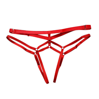 FancyStar™ Bandage Cut-out Strappy Thong HEMSPTT112